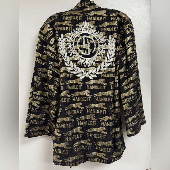 DYLAN LEX：Printed Evening Jacket - Picture 5 of 8